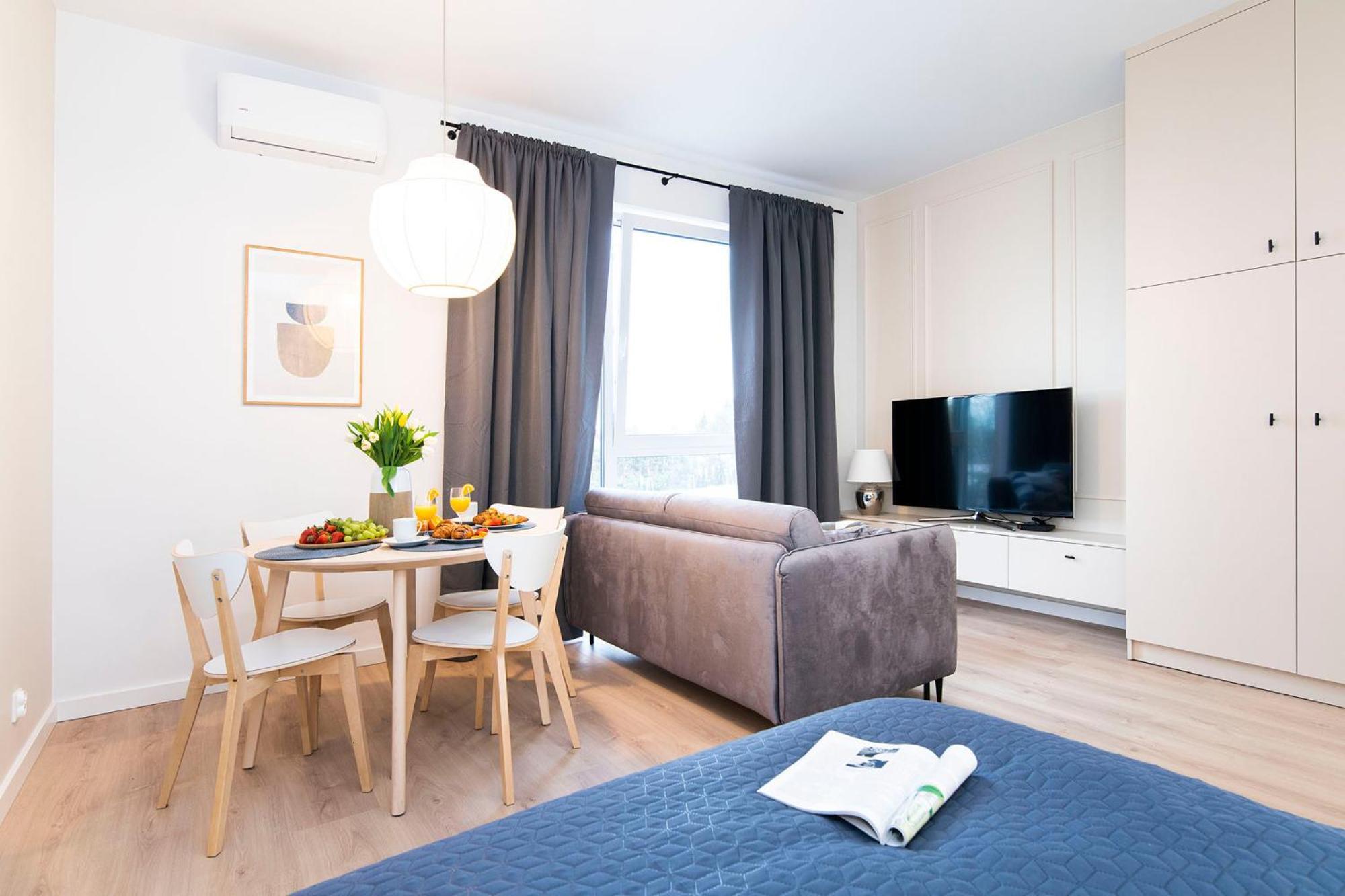 Apartament Ukiel Park 7 Przy Plazy Miejskiej - Klimatyzacja,Free Parking,Fv Olsztyn  Ngoại thất bức ảnh