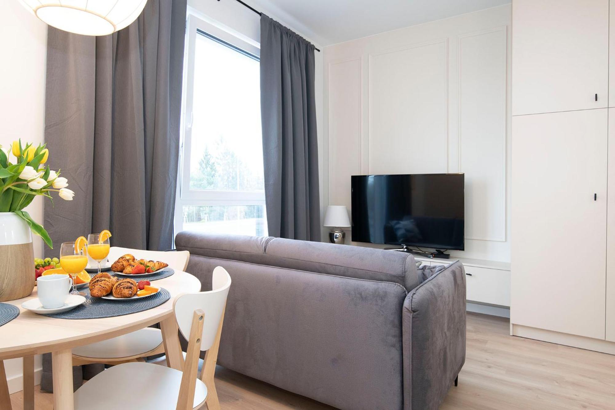 Apartament Ukiel Park 7 Przy Plazy Miejskiej - Klimatyzacja,Free Parking,Fv Olsztyn  Ngoại thất bức ảnh